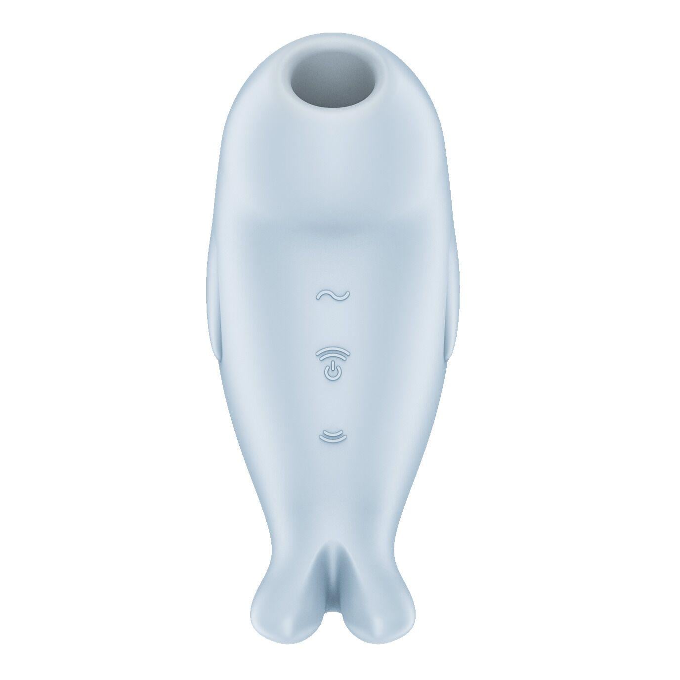 Стимулятор клиторальный Satisfyer вакуумный с вибрацией Seal You Soon 2 независимые моторы