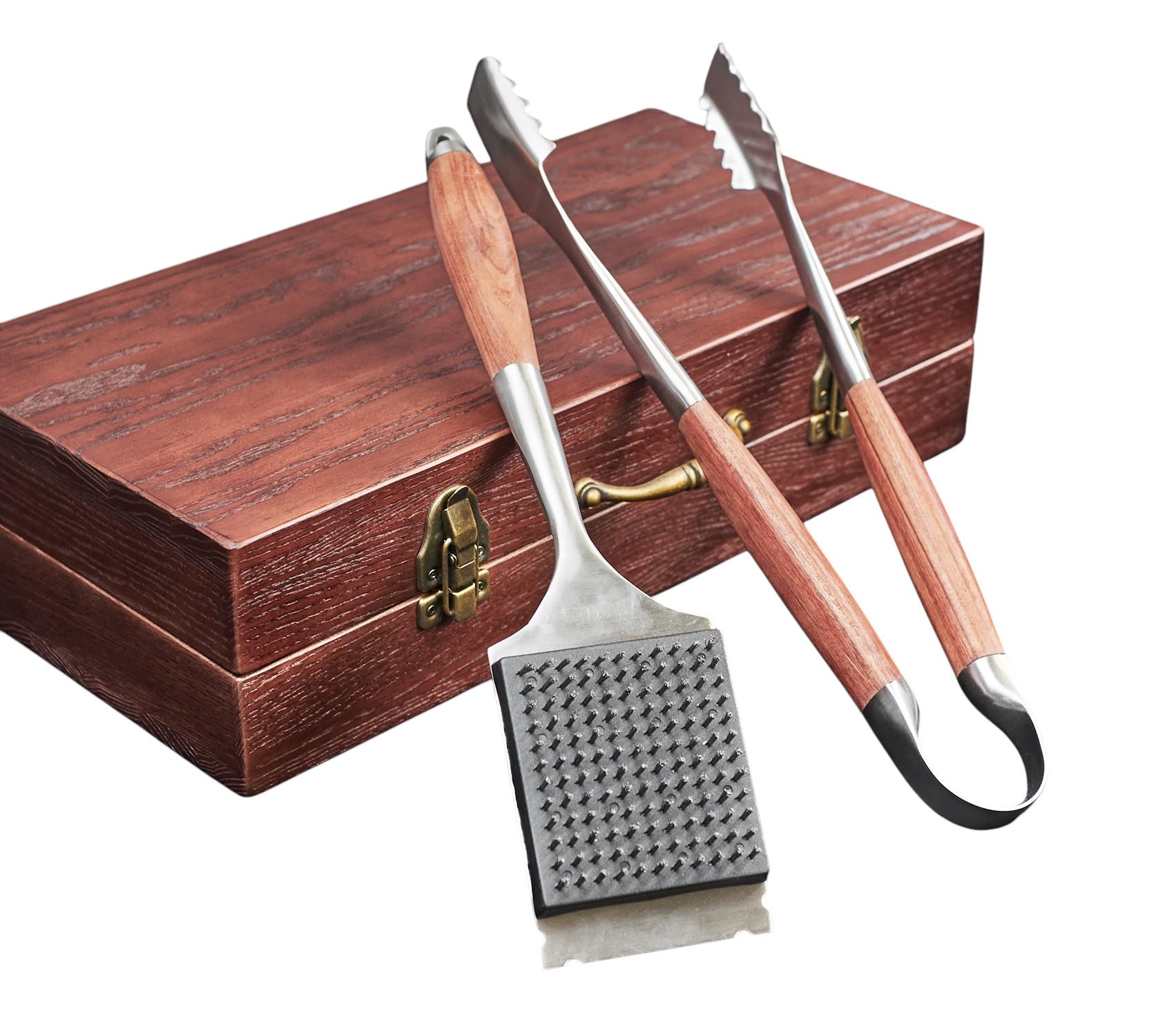 Гриль-набір у дерев'яному кейсі (2573853143) - фото 3 Гриль-набір у дерев'яному кейсі (2573853143) - фото 3