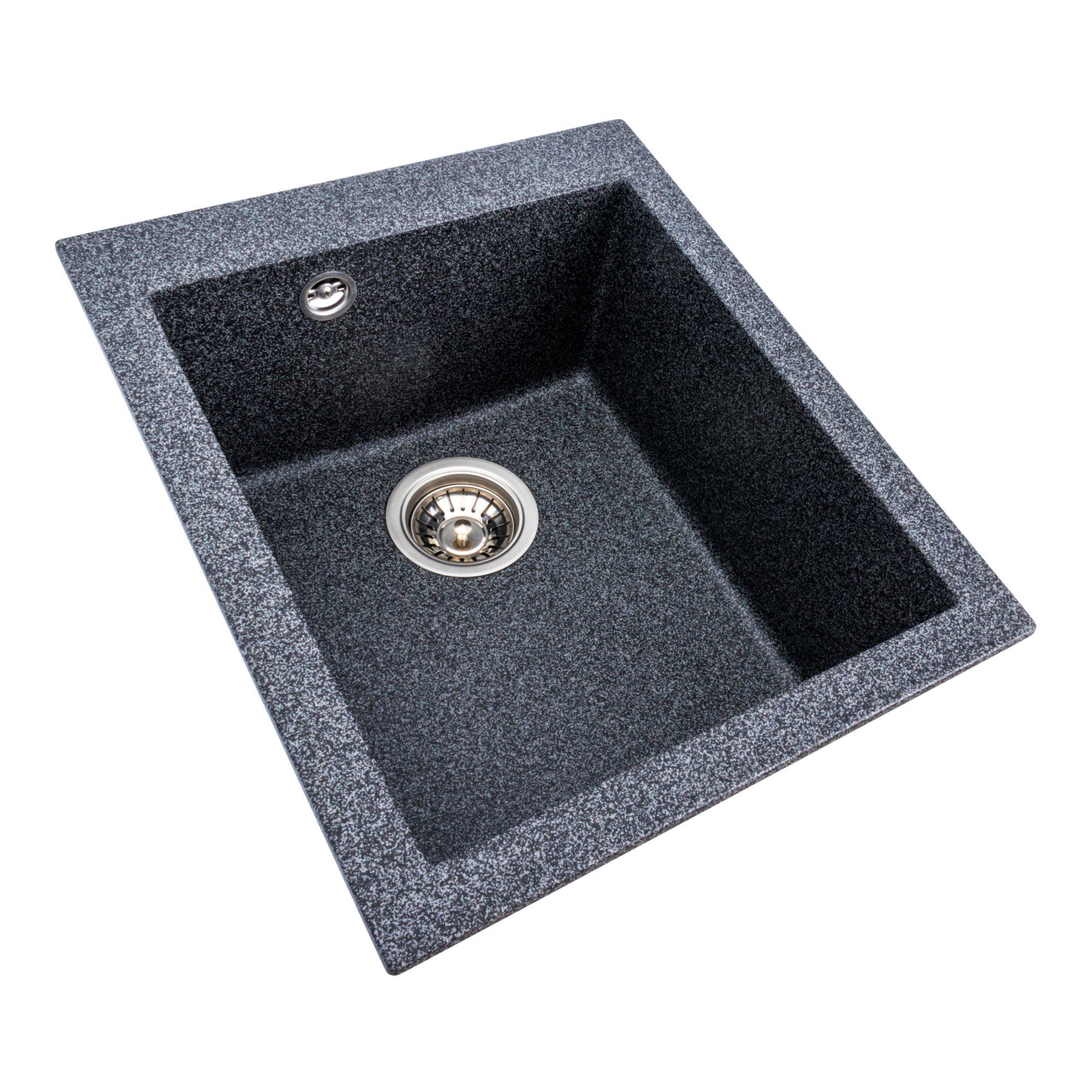Мойка гранитная для кухни Platinum 4150 SOKIL матовая Графитовый - фото 2 Мойка гранитная для кухни Platinum 4150 SOKIL матовая Графитовый - фото 2