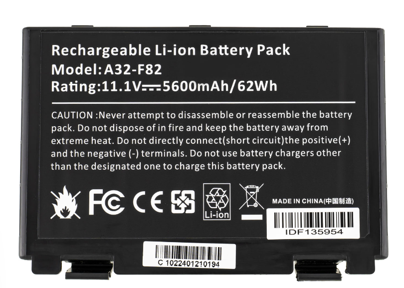 Аккумулятор для ноутбука Asus A32-F82 (140885) Аккумулятор для ноутбука Asus A32-F82 (140885)