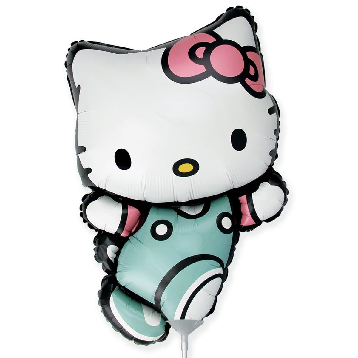 Шарик фольгированный Flexmetal Hello Kitty 77х49 см (302178)
