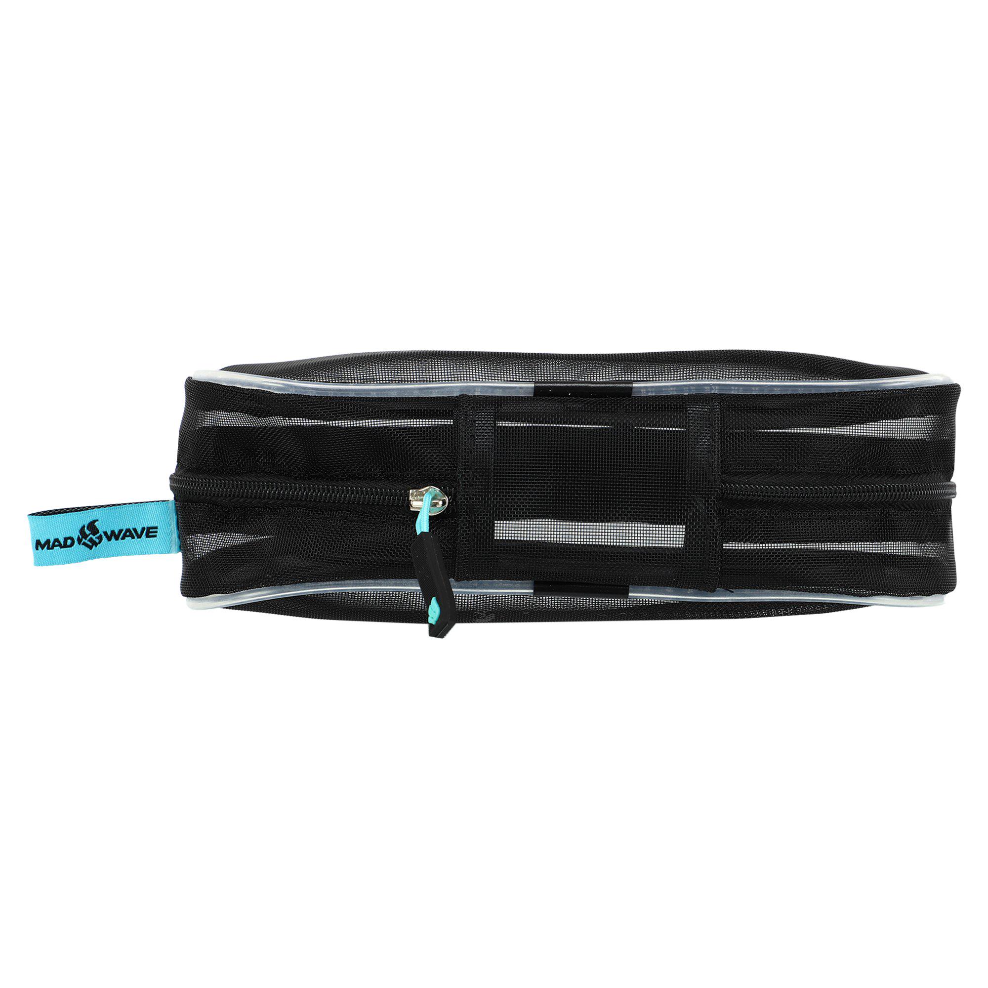 Чохол для окулярів Mad Wave Mesh Pouch Mask M070304 Чорний (60444215) - фото 4