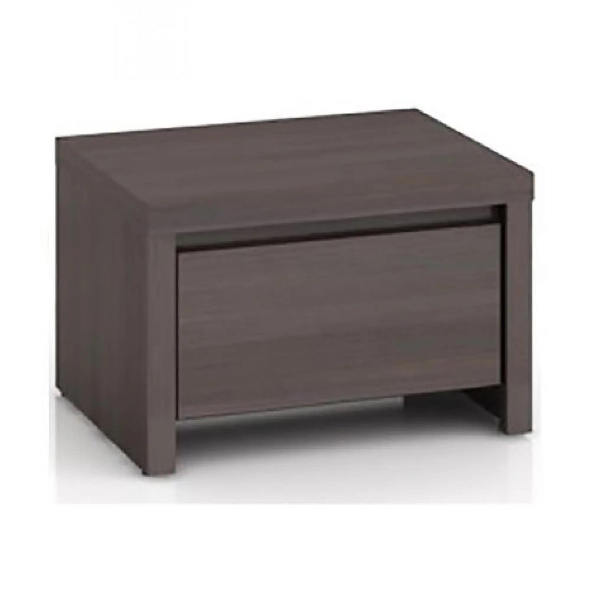 Тумба прикроватная ВМК Каспиан KOM1S Дуб милано темный (GRB-1986) - фото 2 Тумба прикроватная ВМК Каспиан KOM1S Дуб милано темный (GRB-1986) - фото 2