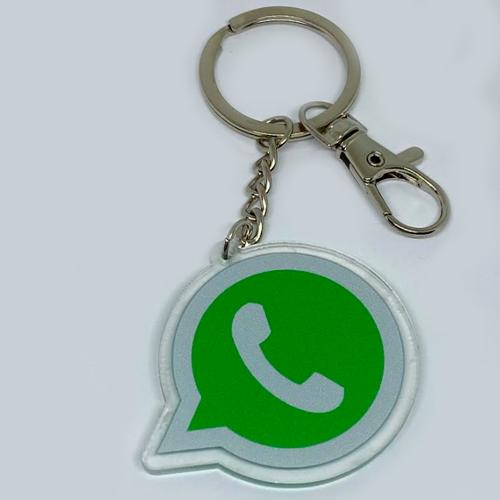 Брелок акриловый Whatsapp в подарочной уп. (3366)