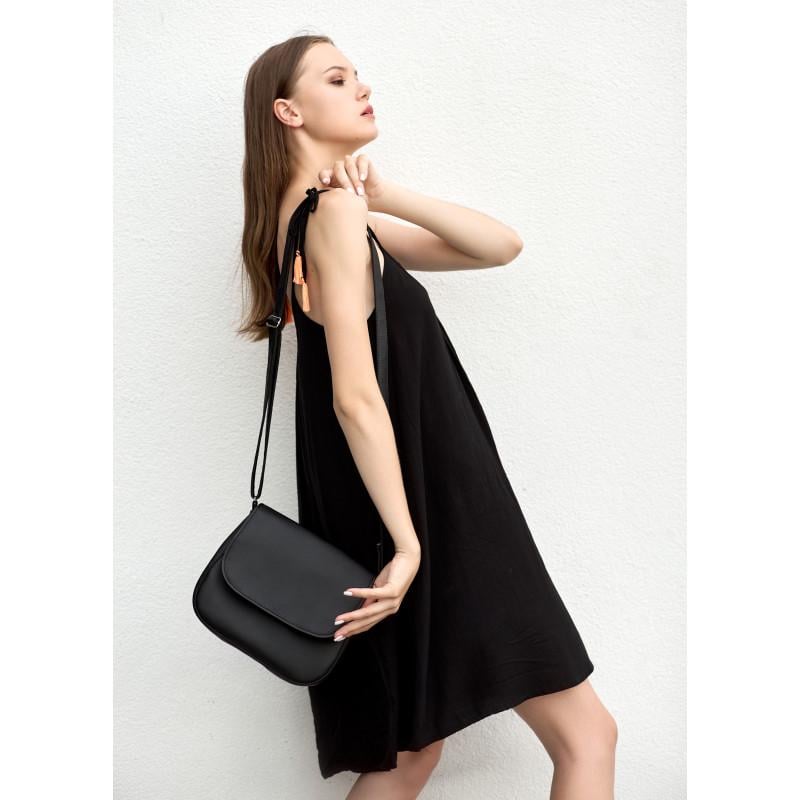 Сумка Кросбоді Rose MZNb 20x24x7 см Чорний - фото 5