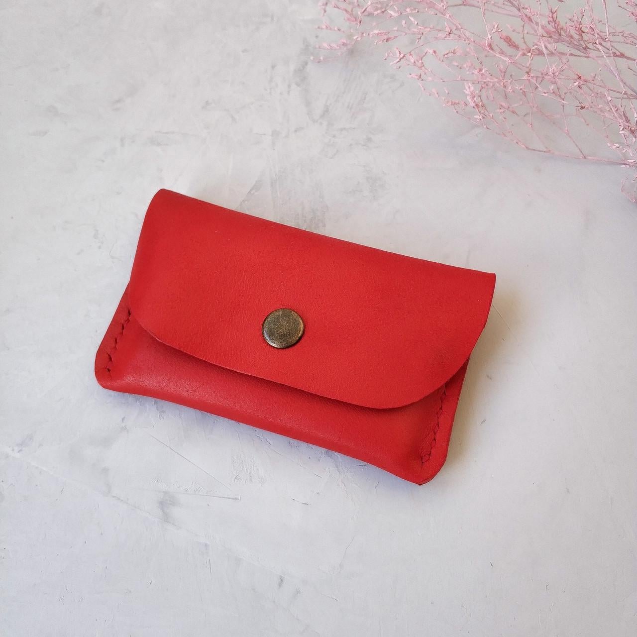 Картхолдер мини с монетницей кожаный Stedley Cardholder Mini 2.0 Красный (1196771176) Картхолдер мини с монетницей кожаный Stedley Cardholder Mini 2.0 Красный (1196771176)