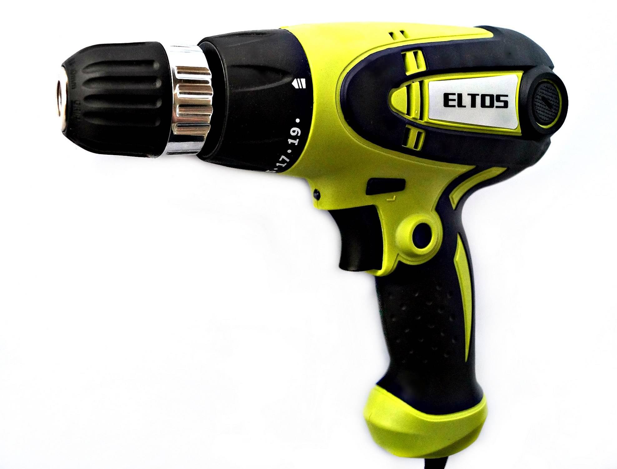 Дрель-шуруповерт Eltos ДЭ-810 подсветка (3359914)