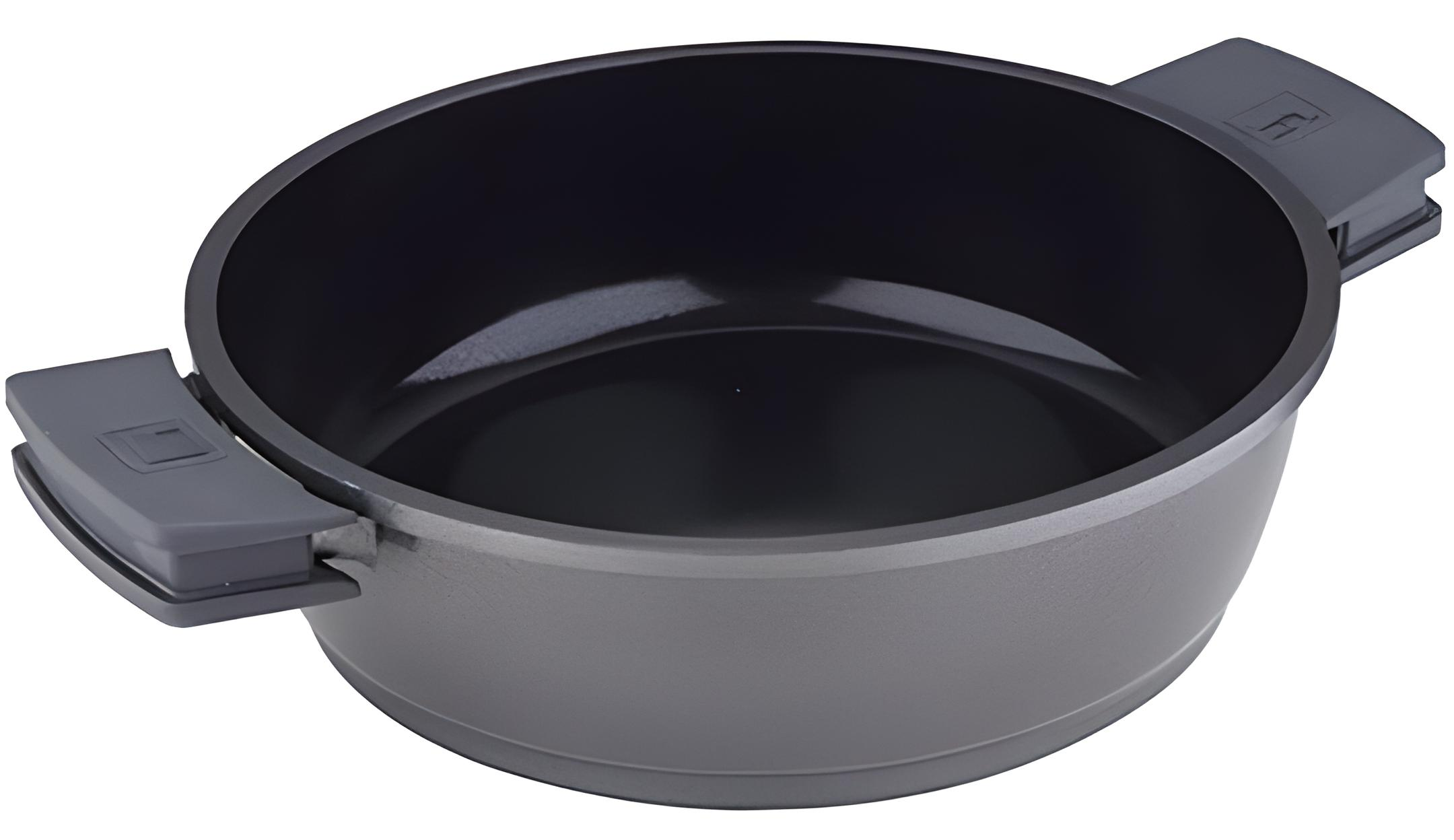 Сковорода для паэльи Bergner Titan Ø 32x74 см индукция с антипригарным покрытием (BG-7930-GY)