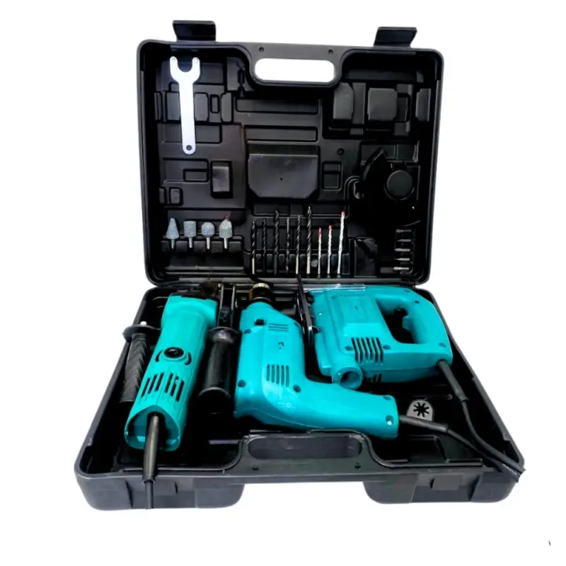 Набор электроинструментов дрель/лобзик/болгарка 3в1 (14331) - фото 4