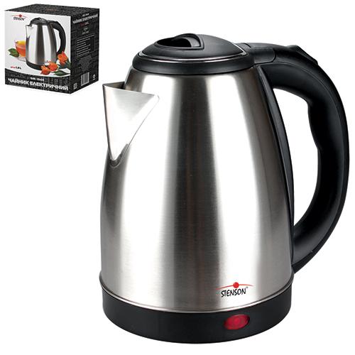 Електрочайник Stenson ME-1049 із нержавіючої сталі 1800 W 1,8 л (553677) - фото 2 Електрочайник Stenson ME-1049 із нержавіючої сталі 1800 W 1,8 л (553677) - фото 2