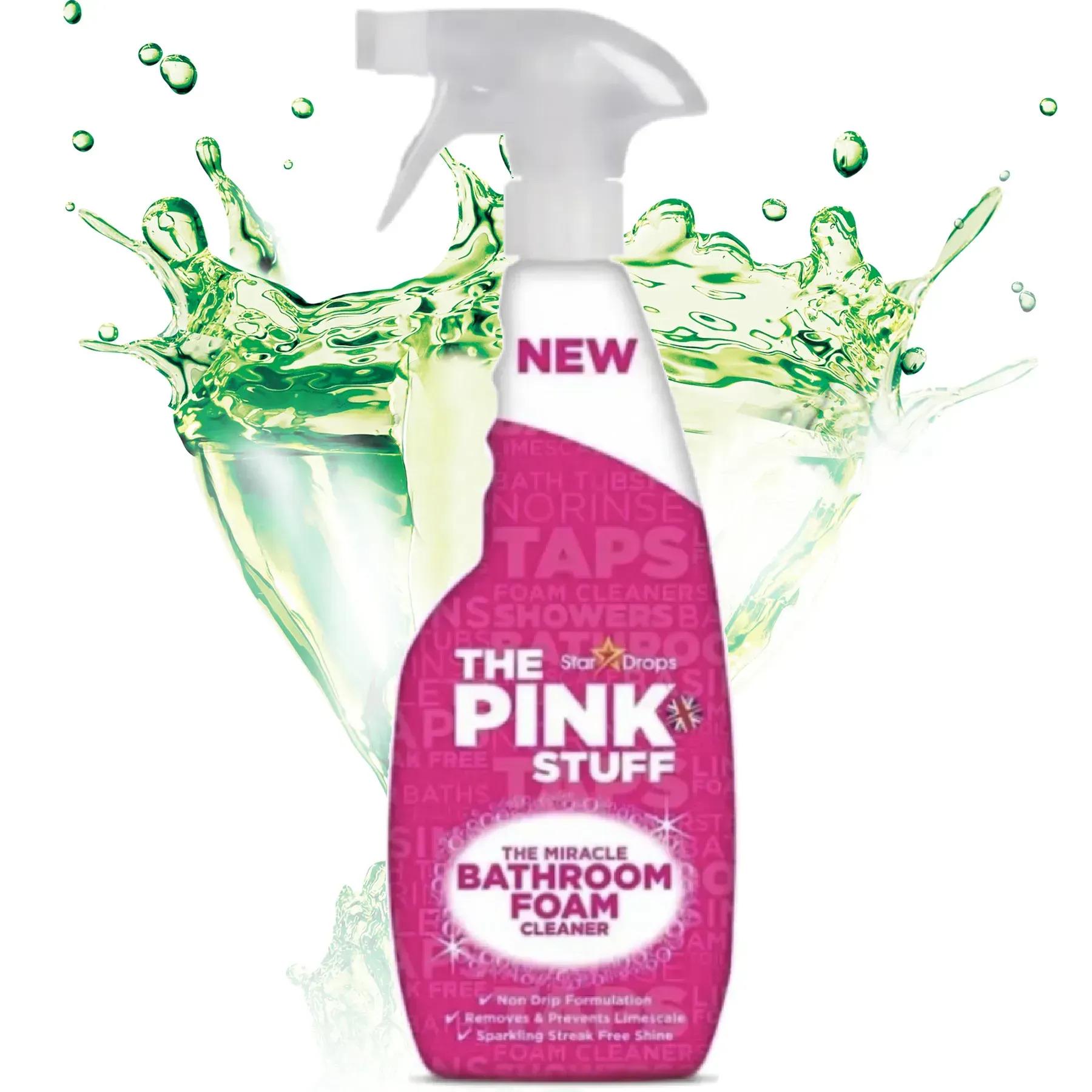 Спрей-піна для чищення ванної кімнати The Pink Stuff Спрей-піна для чищення ванної кімнати The Pink Stuff