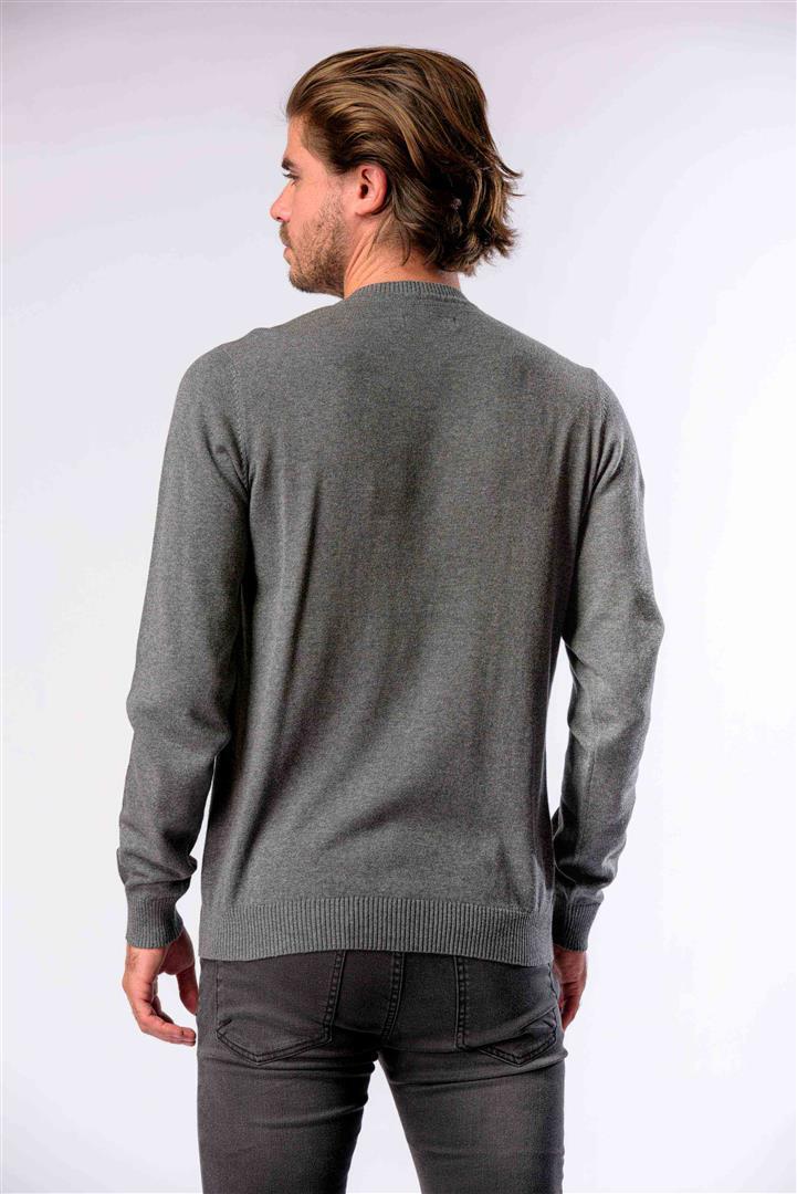 Светр чоловічий Kvl 10402379 L Сірий - фото 3 Светр чоловічий Kvl 10402379 L Сірий - фото 3