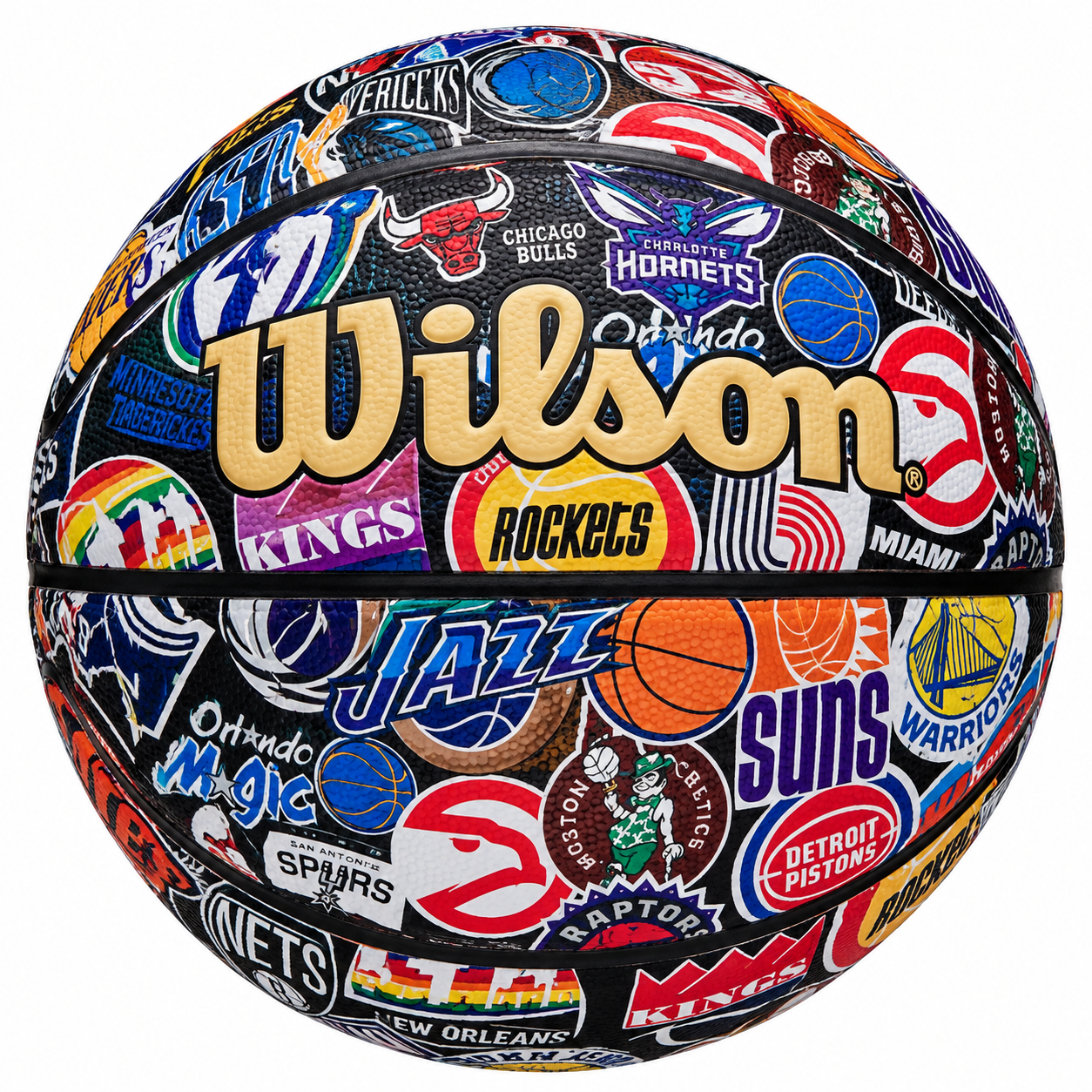 Баскетбольний м'яч Wilson NBA ALL TEAM RETRO BSKT size 7 (37521953) Баскетбольний м'яч Wilson NBA ALL TEAM RETRO BSKT size 7 (37521953)