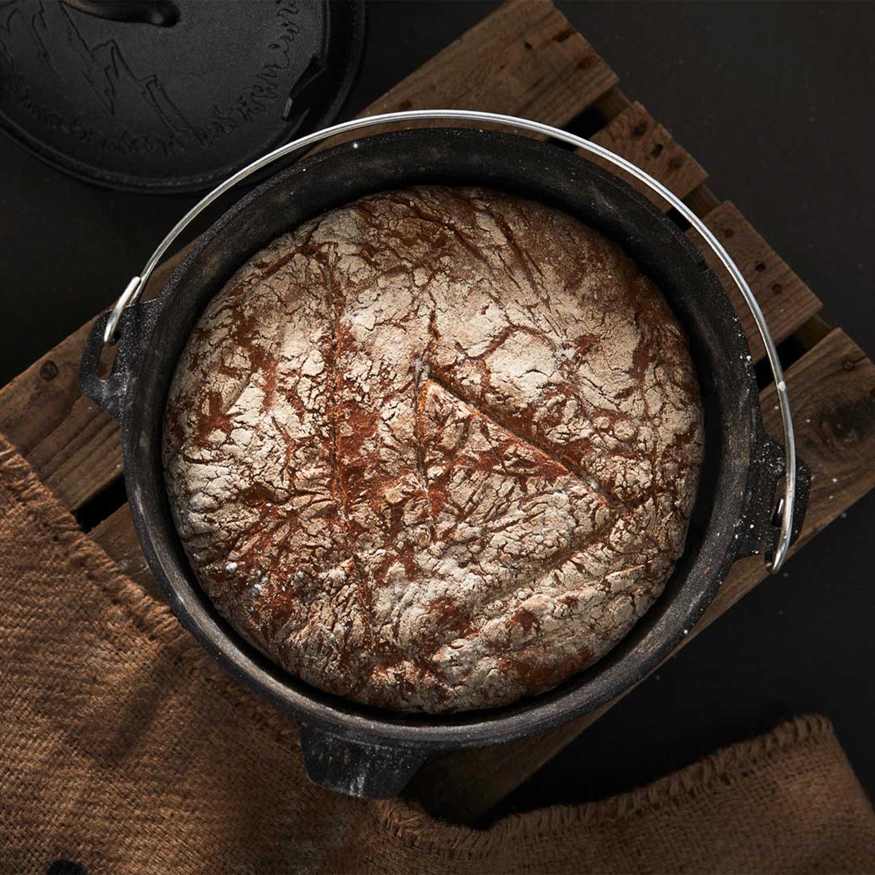 Казан з кришкою Groenberg Askja Pot 30 см/7 л Black (266017) - фото 9 Казан з кришкою Groenberg Askja Pot 30 см/7 л Black (266017) - фото 9