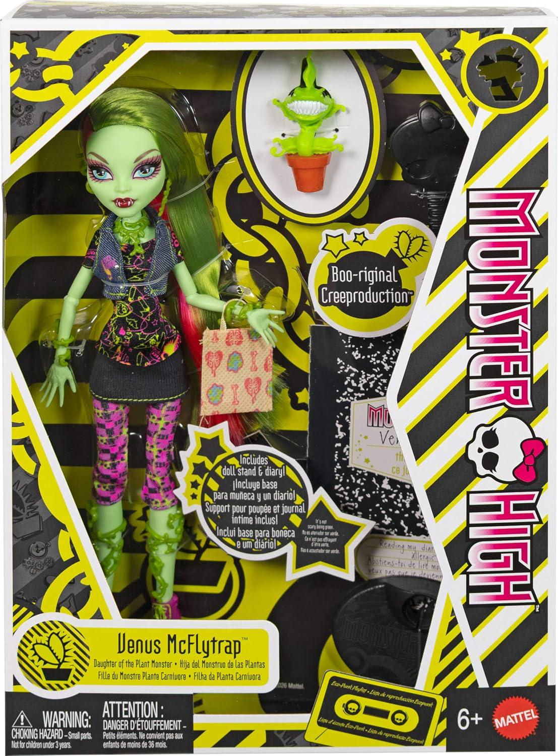 Кукла Monster High Venus McFlytrap Reproduction Doll (632323212)