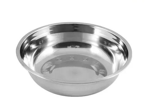 Миска Kamille Vizo из нержавеющей стали 38x10,5 см (4388)