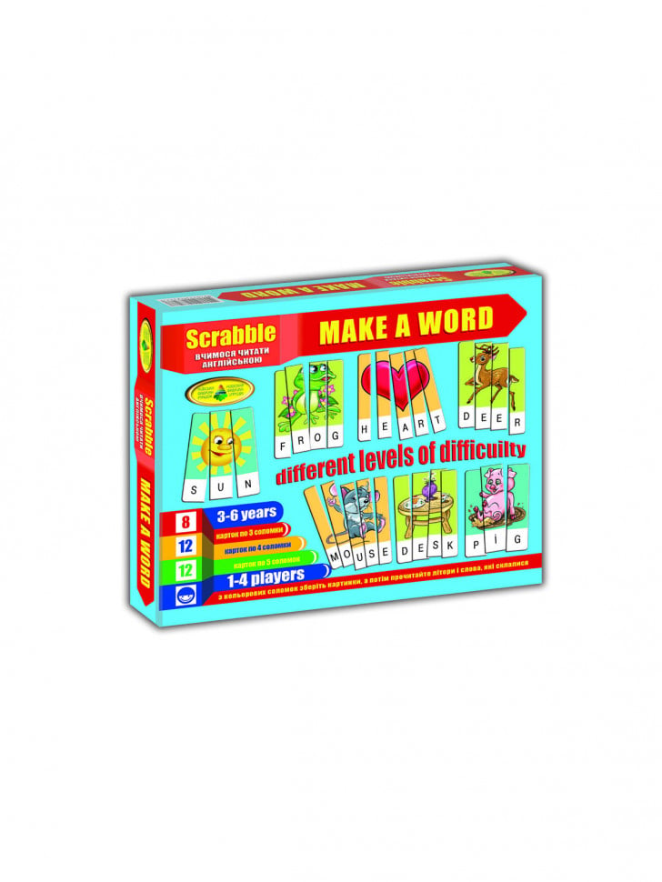 Игра настольная Эрудит Make a word 87277