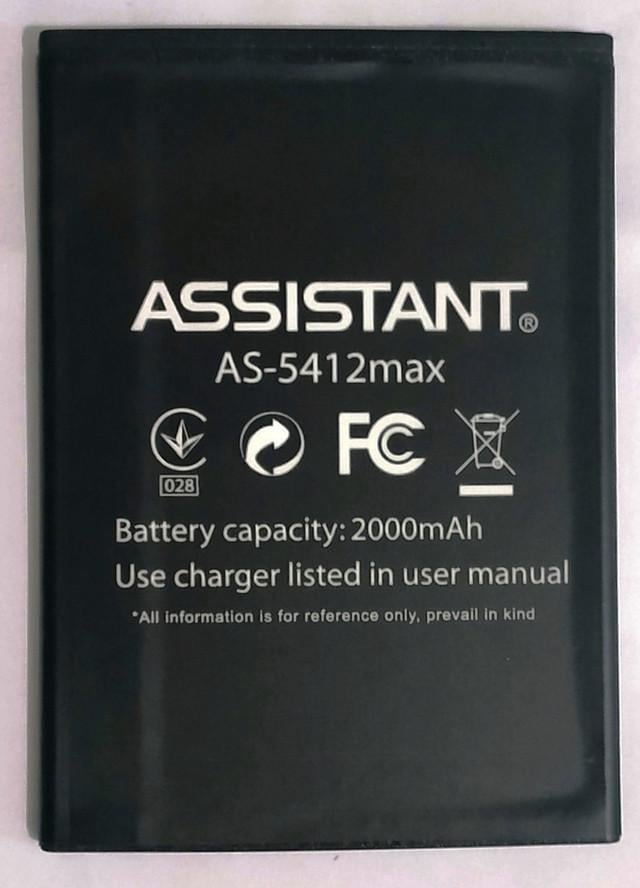 Аккумулятор для Assistant AS-5412/AS-5412 Max 2000 mAh (000021612)