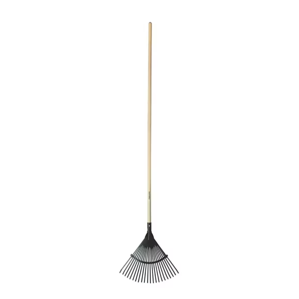 Граблі віялові Fiskars Classic для листя з дерев'яною ручкою (1001586)