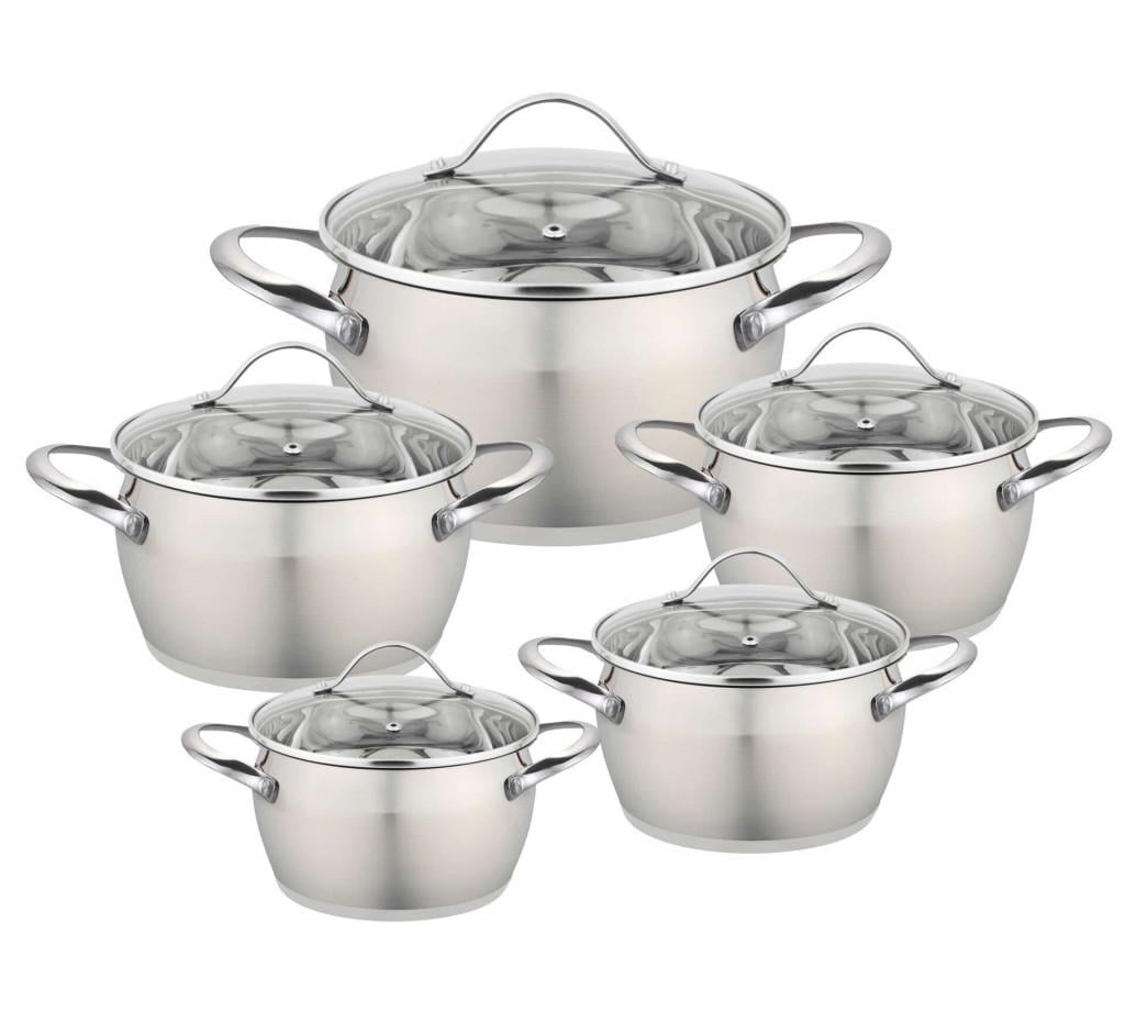 Набор кухонной посуды Con Brio 10 пр. (CB-1163)