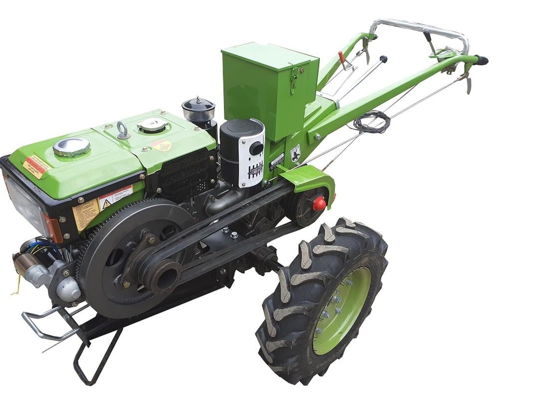 Мотоблок Кентавр МБ1010ДЕ-8 комплект мотоблок/фреза в сборе со сложенным рулем (145442)