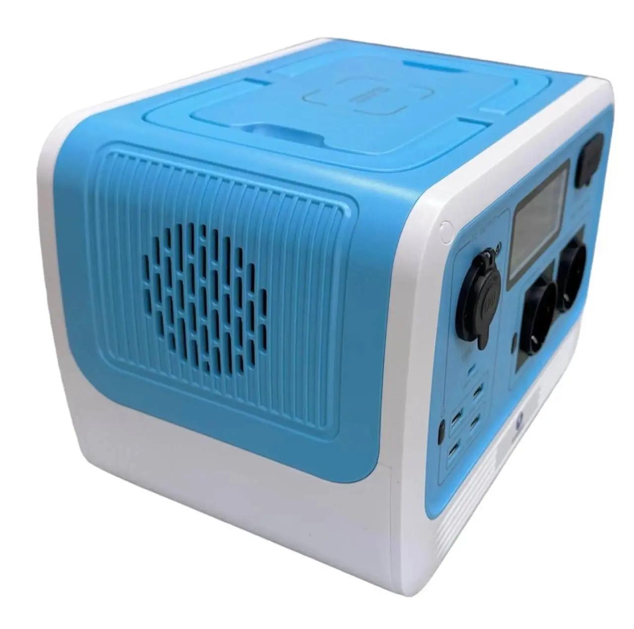 Зарядная станция портативная Zonergy BALDR 700 Вт 537 Вт/ч LiFePO4 с MPPT PD AC 700W с беспроводной зарядкой и фонарем до 1200 Вт чистая синусоида - фото 4 Зарядная станция портативная Zonergy BALDR 700 Вт 537 Вт/ч LiFePO4 с MPPT PD AC 700W с беспроводной зарядкой и фонарем до 1200 Вт чистая синусоида - фото 4