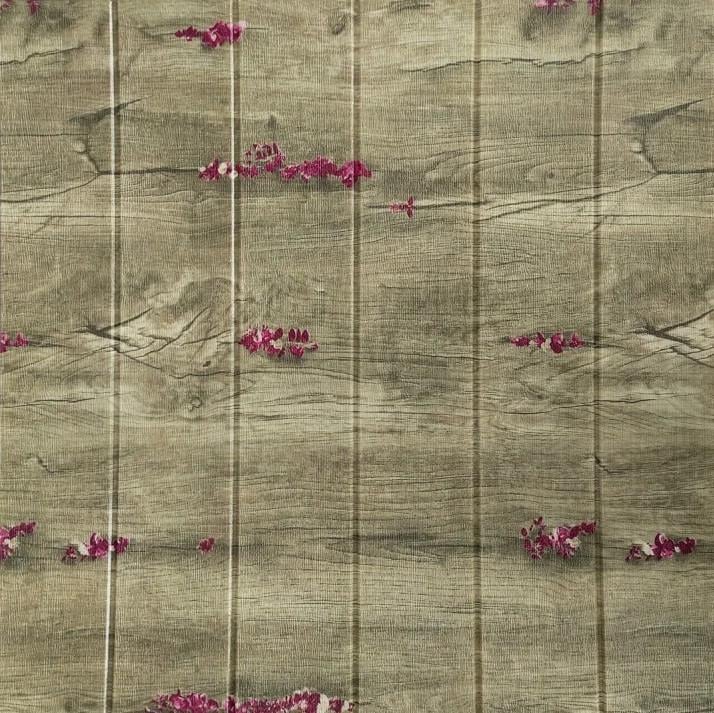 Панель самоклеящаяся 3D Sticker Wall звукоизоляционная 700x770x5 мм цветущее дерево