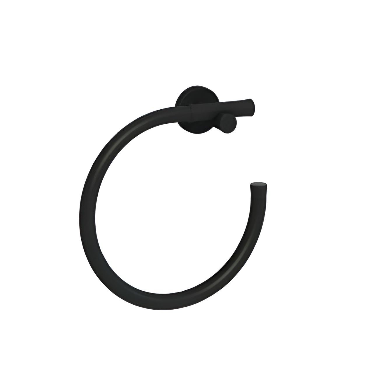 Держатель-кольцо для полотенец Pomdor Eda Черный матовый (562005024)