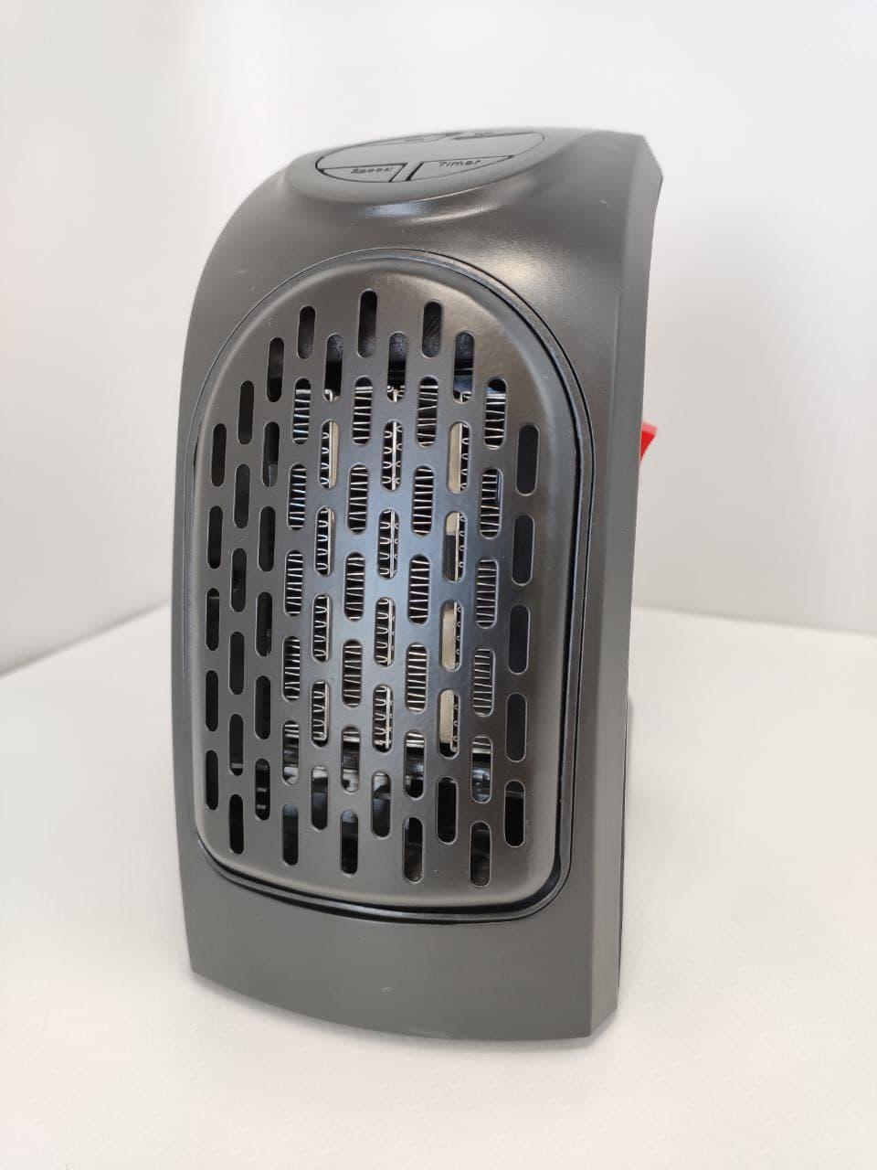 Тепловентилятор-дуйка Handy Heater з пультом 400 Вт Black (2459) - фото 7