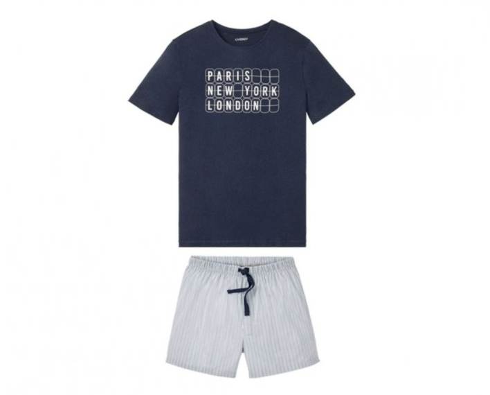 Пижама Livergy 135K М Серый/Синий (135K/М)