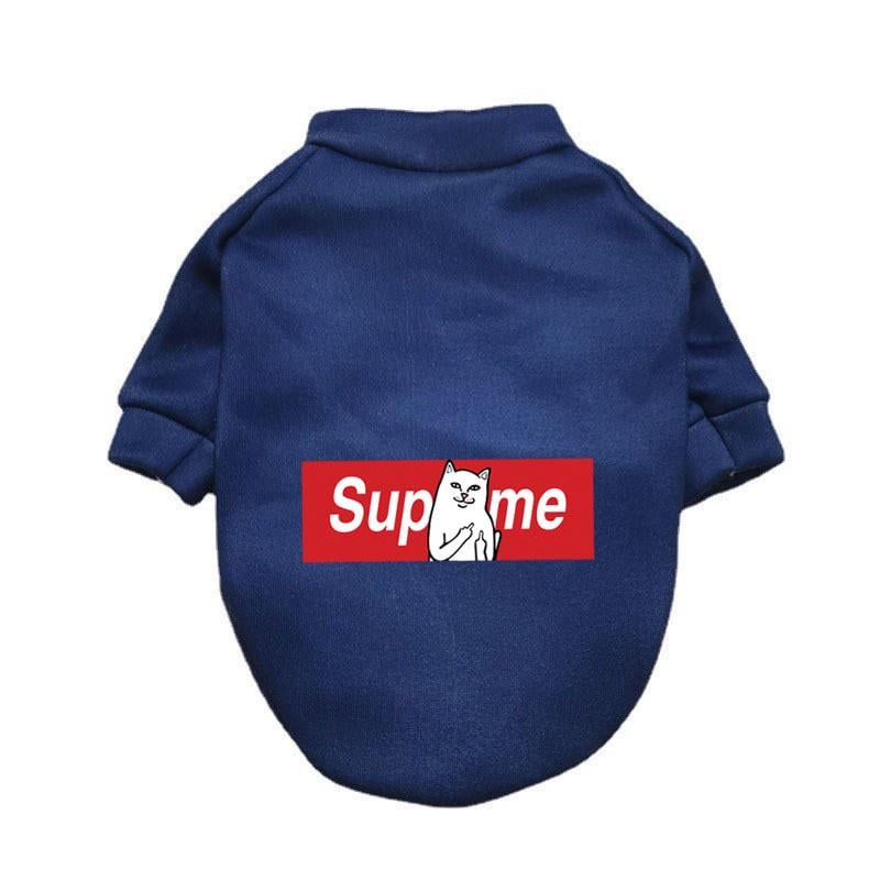 Худі для собак Supreme XS Синій (1C0670)