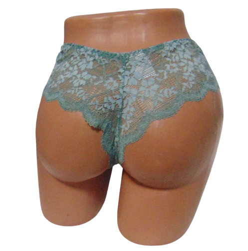 Женские трусики бразилиана Miego 680075 L-XL Зеленый (1799680069) - фото 2