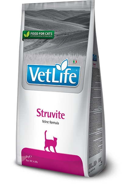Корм сухой для кошек Farmina Vet Life Struvite для растворения струвитных уролитов 2 кг