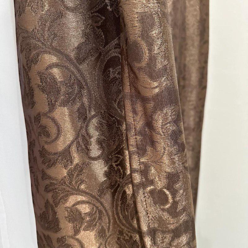 Штори Севілья жаккардові 1,5 х2, 7 м 2 шт. Шоколадний (Севілья-1) - фото 9 Штори Севілья жаккардові 1,5 х2, 7 м 2 шт. Шоколадний (Севілья-1) - фото 9