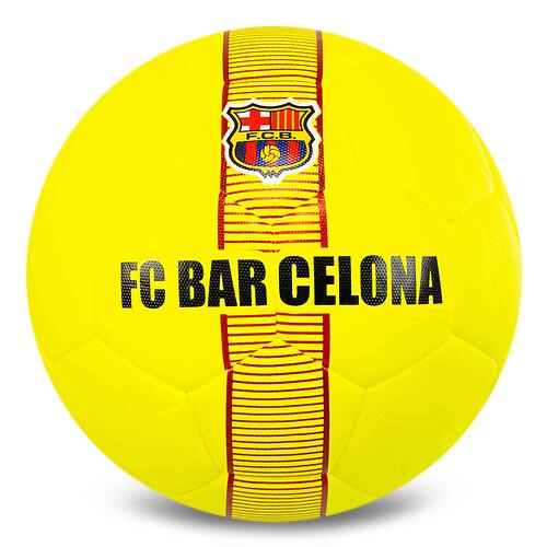 Мяч футбольный Ballonstar HYBRID BARCELONA FB-7955 PU ламинированный №5 Желтый (31773783)