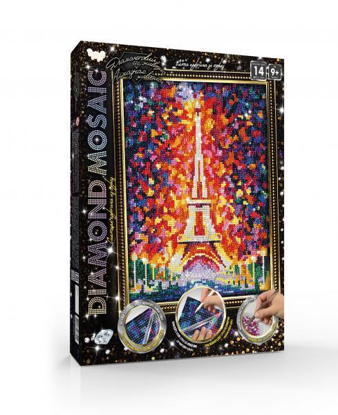 Алмазная мозаика Danko Toys Diamond mosaic Города Париж 20х30 см (DM-03-07)