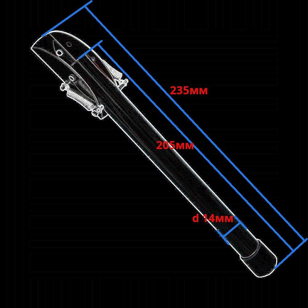 Ніжка для фіксації дверей у відкритому положенні відкидна 20 см Білий (NMWH) - фото 2 Ніжка для фіксації дверей у відкритому положенні відкидна 20 см Білий (NMWH) - фото 2