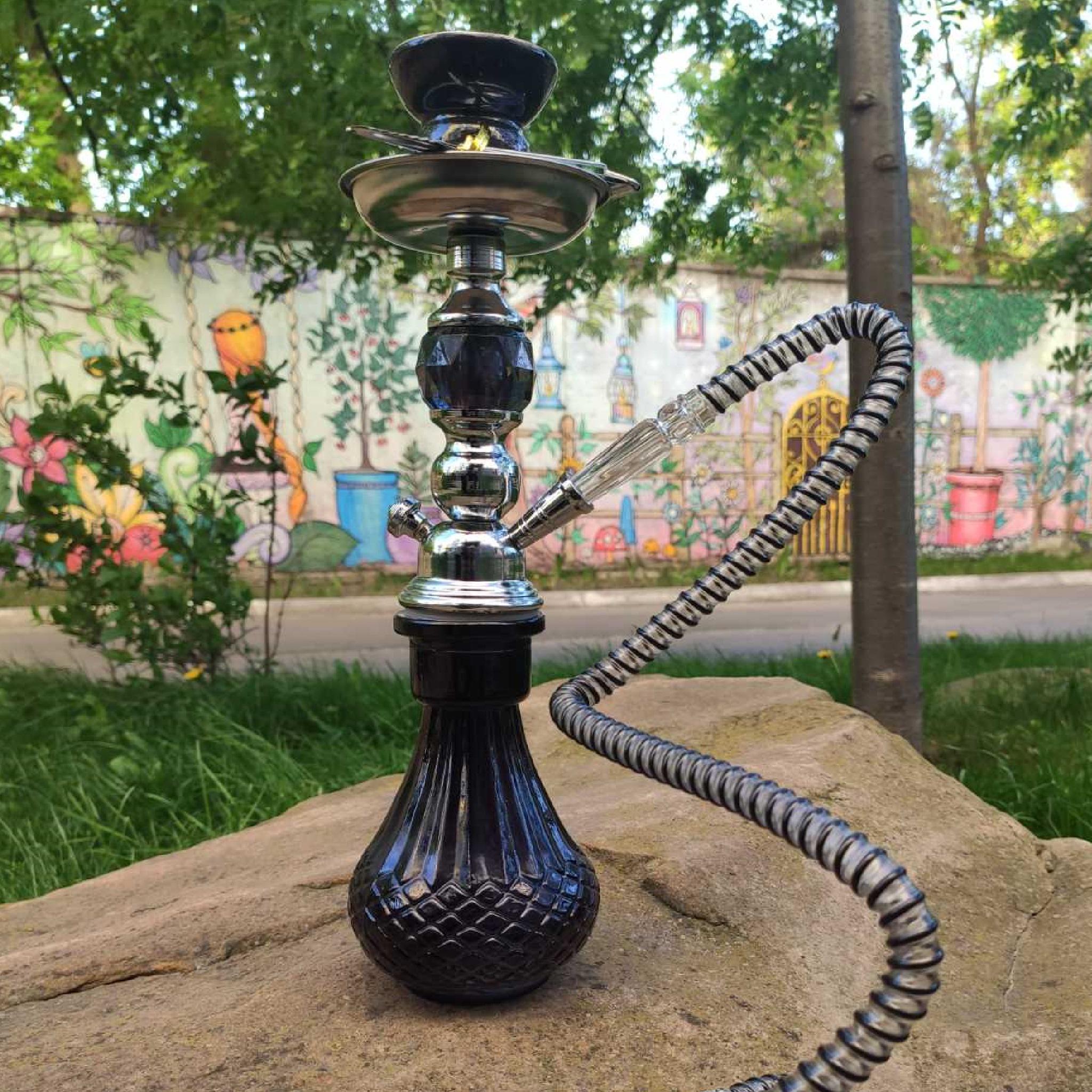Кальян Hookah Jamil 35 см на 1 человека Black (08606)