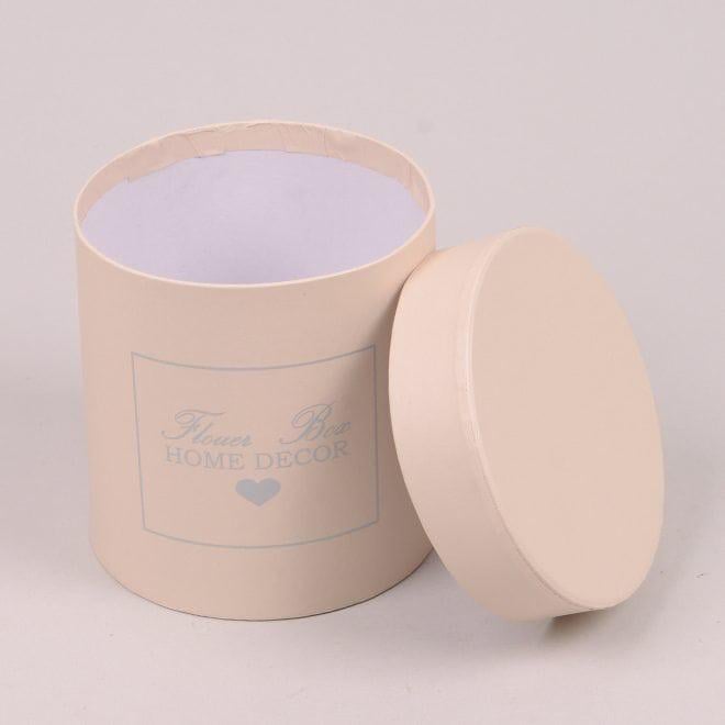 Комплект коробок для цветов Flora 2 шт. Пудровый (39863) - фото 2