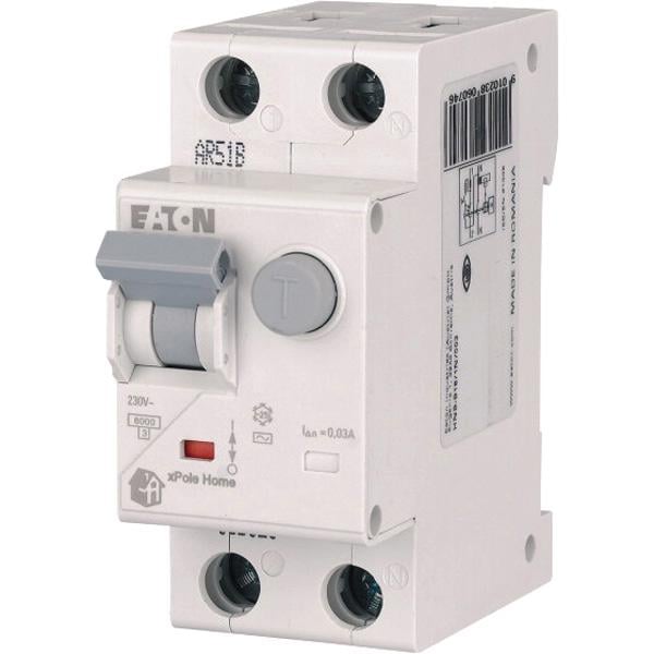Дифференциальный автомат Eaton 2P HNB 10A (33358033) Дифференциальный автомат Eaton 2P HNB 10A (33358033)