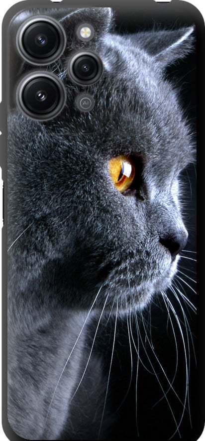 Чехол на Xiaomi Redmi 12 Красивый кот (3038b-3114-42517)