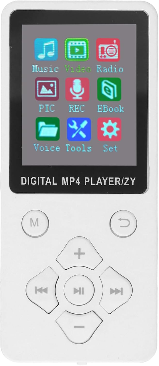 MP3/MP4 плеєр Bewinner Hi-Fi 32 GB з кольоровим екраном 1,8" Білий (3065789861)