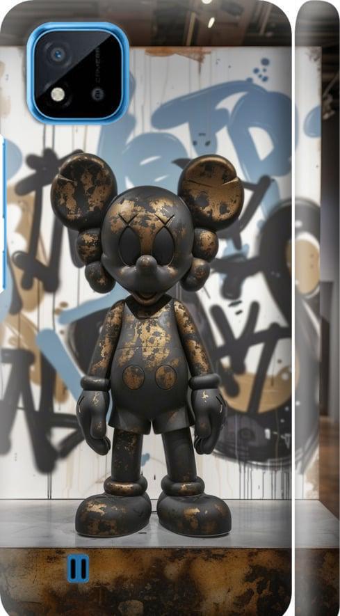 Чехол на Realme C11 2021 Bronze kaws v2 (6098m-2485-42517)