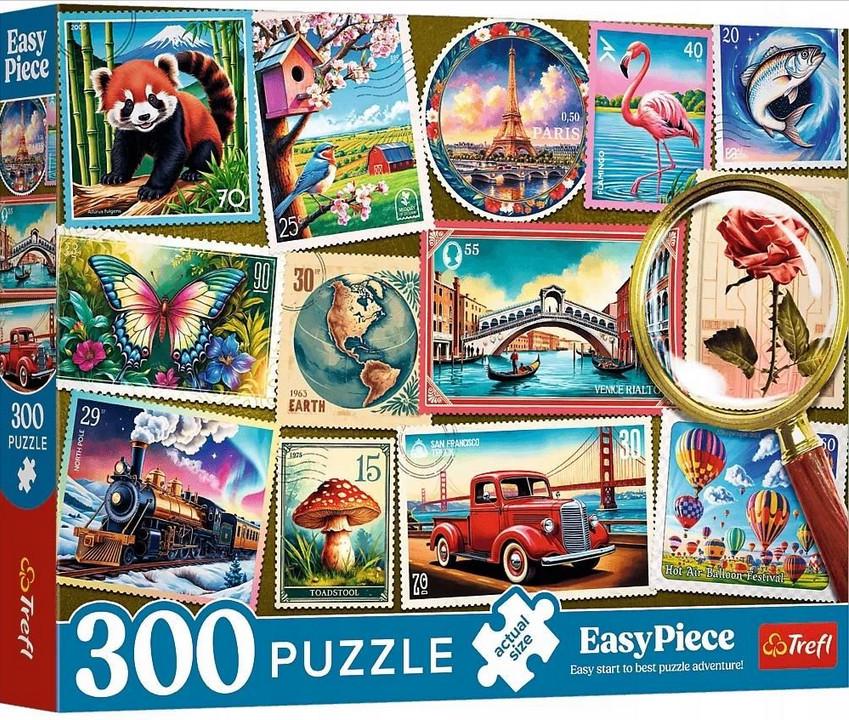 Пазл Trefl Почтовые марки 300 эл.