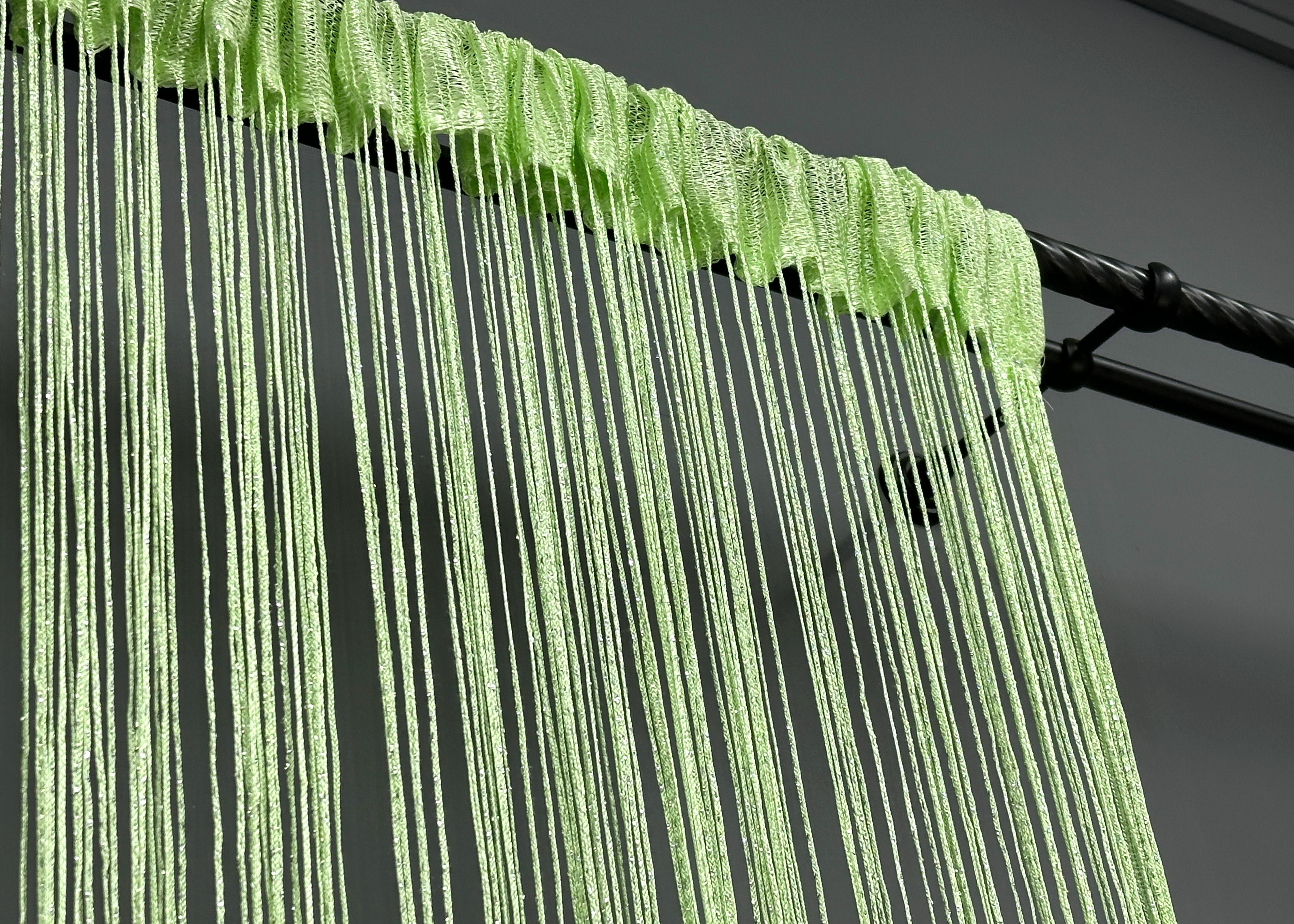 Шторы-нити с люрексом 300х300 см Салатовый (61-107) - фото 8 Шторы-нити с люрексом 300х300 см Салатовый (61-107) - фото 8