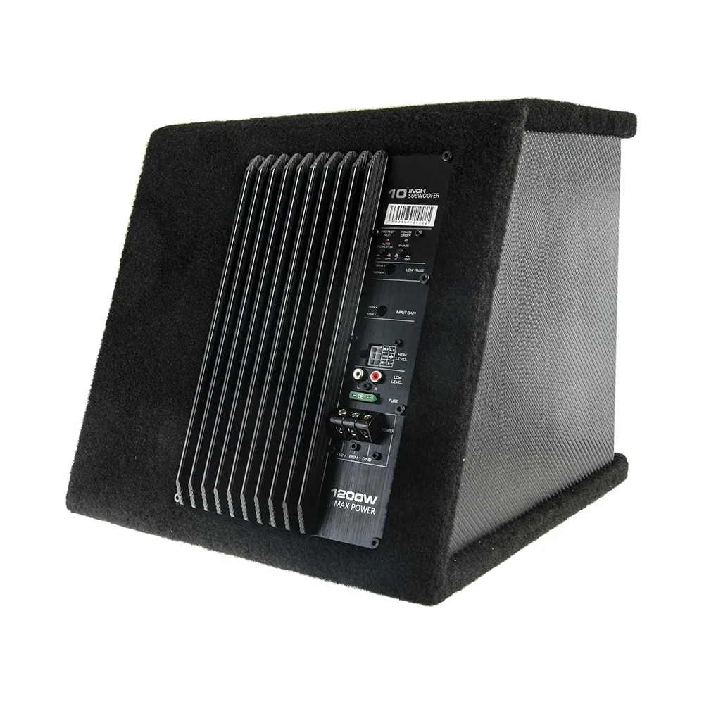 Сабвуфер автомобільний корпусний активний декер Decker DSW-300 12" 1200 Вт (102-970) - фото 3