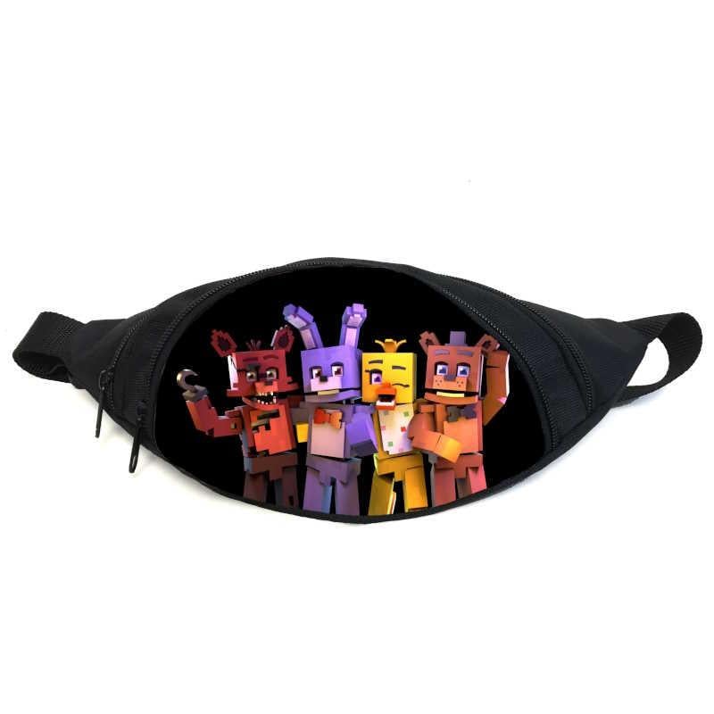 Поясная сумка-бананка Cappuchino toys ФНАФ Аниматроники GB-FNAF 5 ночей с Фредди 14 Черный (2033177475)