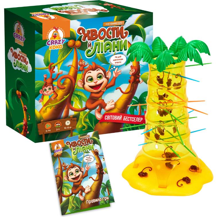 Настільна гра розважальна Vladi Toys Хвости й ліани (MTT-189769)