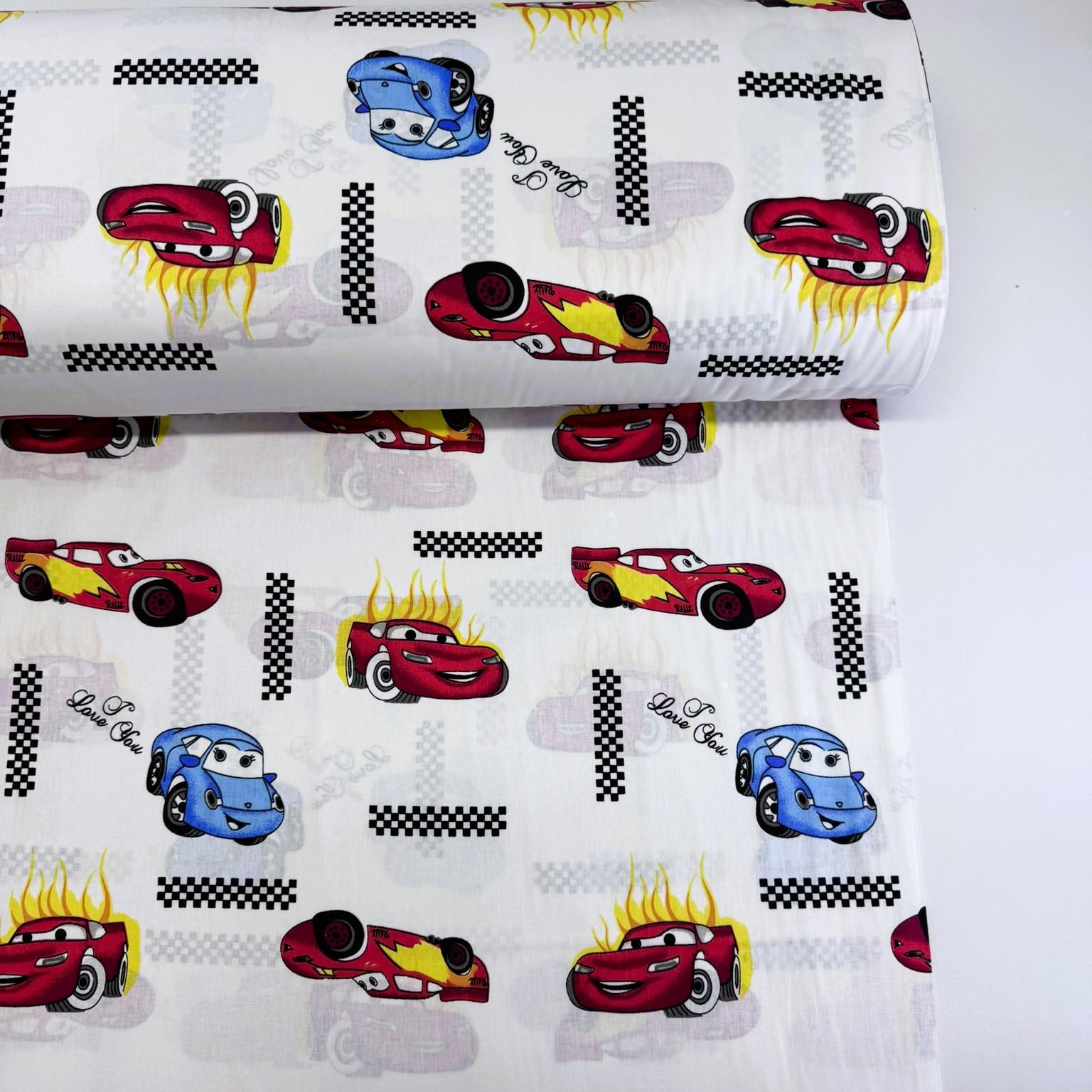 Ткань для постельного белья тачки ранфорс 240 см Белый (G-10832/2 03351)