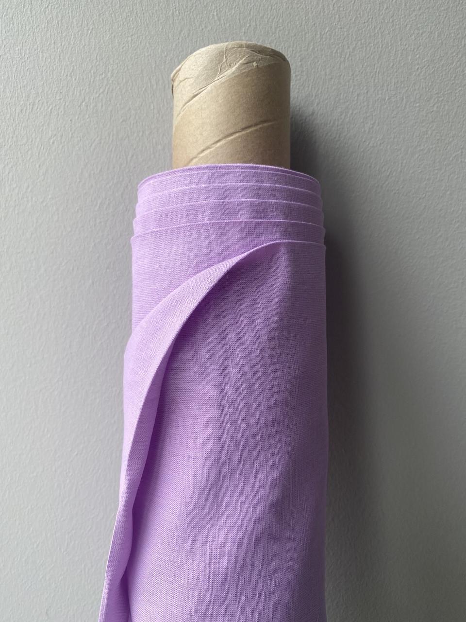 Ткань LINEN PLUS льняная 260 см 311 Фиалковый - фото 5 Ткань LINEN PLUS льняная 260 см 311 Фиалковый - фото 5